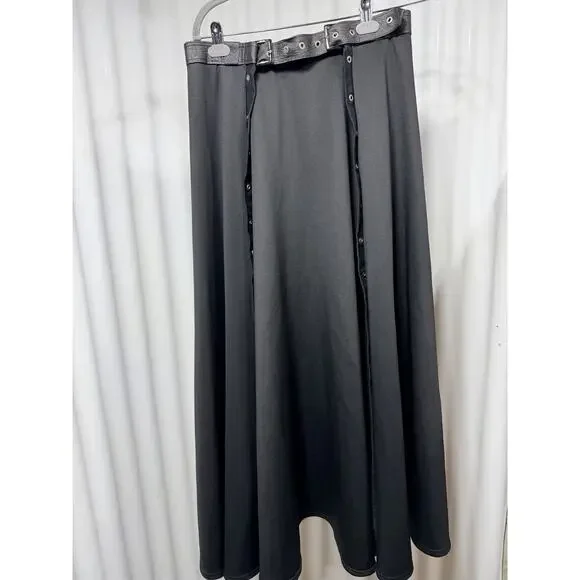 Mala Noche Celestial Skirt Jet Black Dark Academia Indie Sleaze Boutique 26